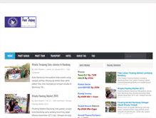 Tablet Screenshot of floating-market-bandung.com